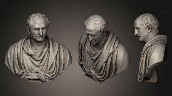 Бюсты и головы античные и исторические Цицерон